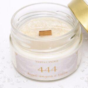 444 Angyali támogatás illatgyertya