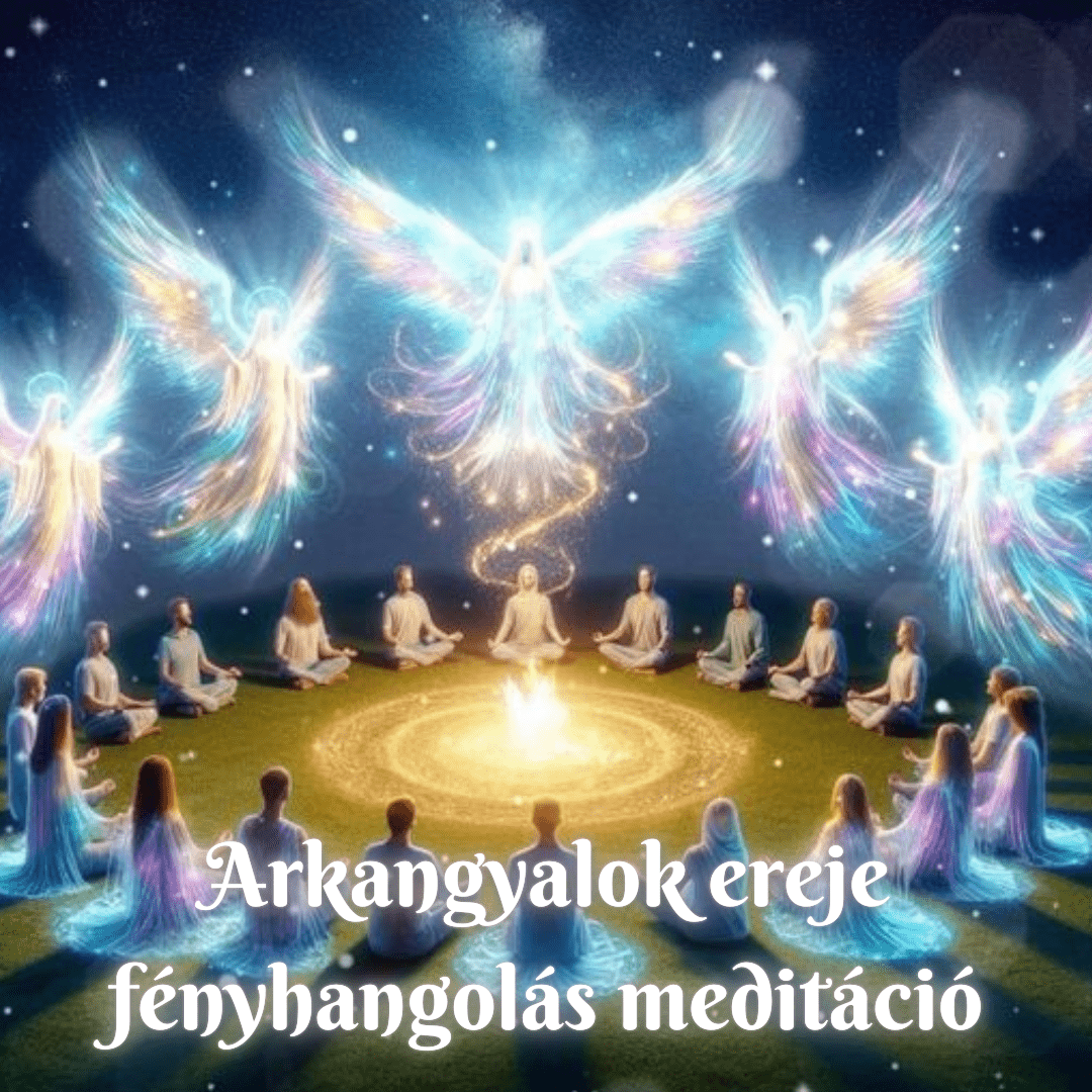 Arkangyalok ereje fényhangolás meditáció