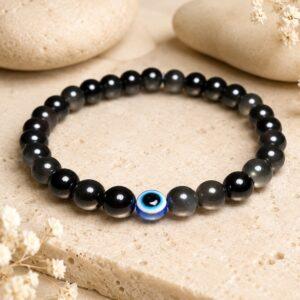 Evil eye védelmi karkötő