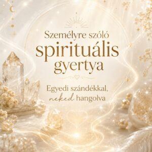 Személyre szóló spirituális illatgyertya