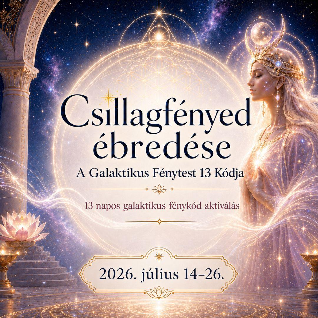 07.14-26 Csillagfényed Ébredése ~ A Galaktikus Fénytest 13 Kódja